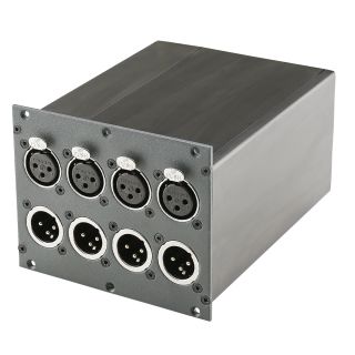 SYSBOXX 4-fach Splitter, IN: 4 x XLR | OUT: 4 x XLR