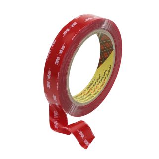 Doppelseitiges Hochleistungs-Klebeband, Breite: 19 mm, transparent