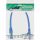 InLine® Patchkabel, S/FTP (PiMf), Cat.6A, halogenfrei, blau, 0,25m