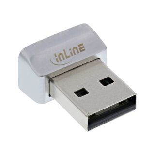 InLine USB Fingerabdruck Scanner, Windows Hello kompatibel