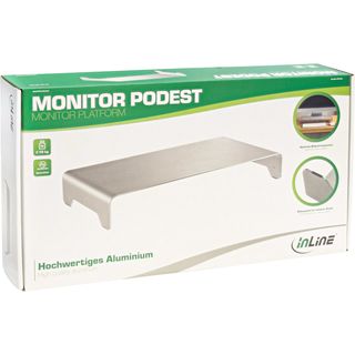 InLine Monitor Podest Aluminium 63mm, max. 10kg
