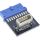 InLine® USB 3.0 zu USB 3.1 Frontpanel Key-B Adapter intern