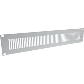 InLine® 19" Blindplatte perforiert, 1HE, RAL 7035 grau