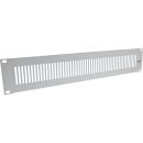 InLine® 19" Blindplatte perforiert, 1HE, RAL 7035 grau