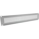 InLine® 19" Blindplatte perforiert, 1HE, RAL 7035 grau