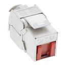 InLine® Keystone RJ45 Buchse, SNAP-In, Cat.6a, mit...