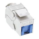 InLine® Keystone RJ45 Buchse, SNAP-In, Cat.6a, mit...
