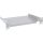 InLine® 10" Fachboden, 160mm, 10kg, 1HE, RAL 7035 grau