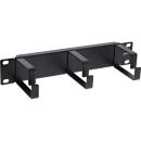 InLine® 10" Kabelführungspanel, 3...