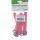 InLine® Klettschlaufen 20x200mm, 10er, pink