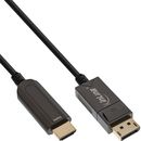 InLine DisplayPort zu HDMI AOC Konverter Kabel, 4K/60Hz,...