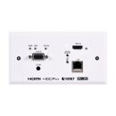 UHD 2x1 HDMI/VGA over HDBaseT Wallplate Transmitter (UK...