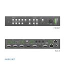 4x2 4K Multiformat Seamless Presentation Switcher mit Multiview Set
