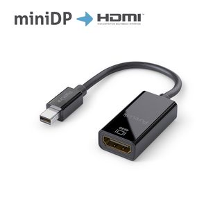 Premium 4K High Speed mini DisplayPort / HDMI Adapter ? schwarz