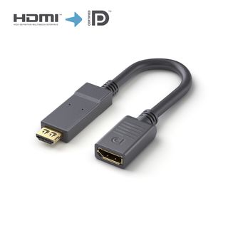 Aktiver 4K HDMI / DisplayPort Portsaver Adapter