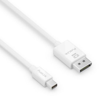 Premium 4K mini DisplayPort / DisplayPort Kabel ? 3,00m, wei