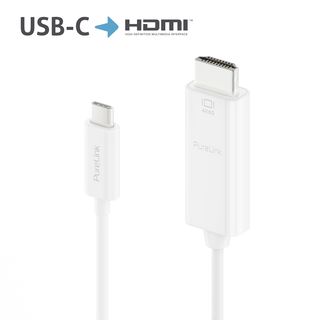 Premium Aktives 4K USB-C / HDMI Kabel ? 3,00m, wei