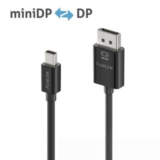 Premium 4K mini DisplayPort / DisplayPort Kabel ? 1,50m, schwarz