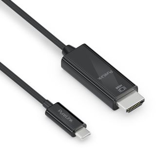 Premium Aktives 4K USB-C / HDMI Kabel ? 2,00m, schwarz
