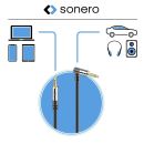 3.5mm Audiokabel 1x 90° 1.0m