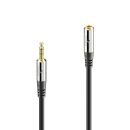 Premium 3,5mm Klinke Stereo Audio Verlngerungskabel ? 5,00m