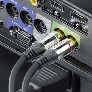 Premium L/R Cinch Stereo Audio Verlngerungskabel ? 10,00m
