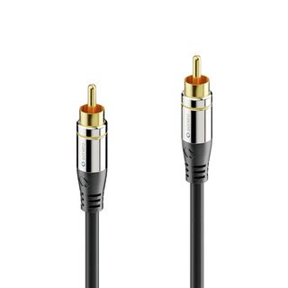 Premium 75? Digital Audio Koax Kabel mit Cinch Steckern ? 10,00m