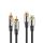 2x RCA Stereo Audio Verlängerung 1.0m