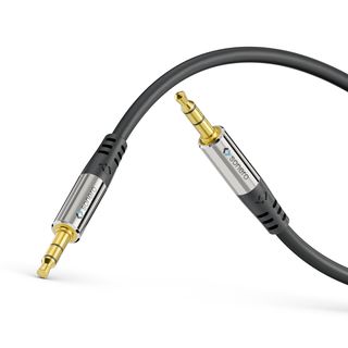 Premium 3,5mm Klinke Stereo Audio Kabel mit geraden Steckern ? 12,50m