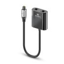 Premium optischer S/PDIF Toslink Audio Splitter –...