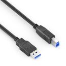 Premium Aktiv USB 3.2 USB-A / USB-B Kabel - 5,00m