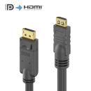 Aktives 4K DisplayPort / HDMI Kabel ? 7,50m