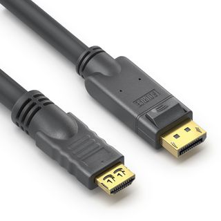 Aktives 4K DisplayPort / HDMI Kabel ? 5,00m
