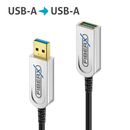 USB 3.2 Gen2 USB-A AOC Glasfaser-Verlngerungskabel - 20 m