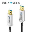 USB 3.2 USB-A AOC Glasfaserkabel - 12 m