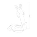 Haartrocknerhalter für Dyson® Supersonic, schwarz