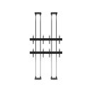 Boden-Decken-Halterung, modular 2x2, für 50-57"...