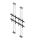 Boden-Decken-Halterung, modular 2x2, für 50-57" Bildschirme