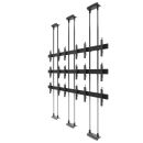 Boden-Decken-Halterung, modular 3x3, für 42-47"...