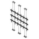 Boden-Decken-Halterung, modular 3x3, für 42-47" Bildschirme