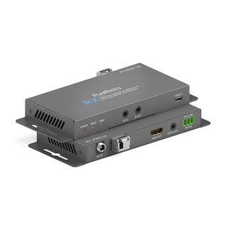 Einzelmodus-Glasfaser-HDMI-Extender-Set