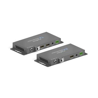 Einzelmodus-Glasfaser-HDMI-Extender-Set