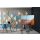 Mobiler Videowand-Wagen, modular 2x2, für 42-47" Bildschirme
