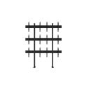 Videowandständer, modular 2x3, für 42-47-Zoll-Bildschirme