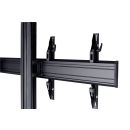 Videokonferenz-Trolley für zwei 42-55"-Bildschirme
