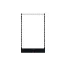 19" ausziehbares und drehbares Rack-System mit 120kg Kapazität - 16RU
