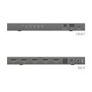 1x4 HDMI 2.1 Splitter - 48Gbps mit Scaler und Audio De-Embedding