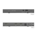 1x2 HDMI 2.1 Splitter - 48Gbps mit Scaler und Audio De-Embedding