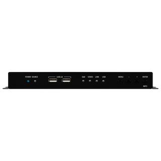 UHD+  2x1 HDMI/DP AV over IP Transmitter with Preview - Cypress AVIP-P5104T-B1F