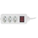InLine® Steckdosenleiste SCHWEIZ, 3-fach, mit...